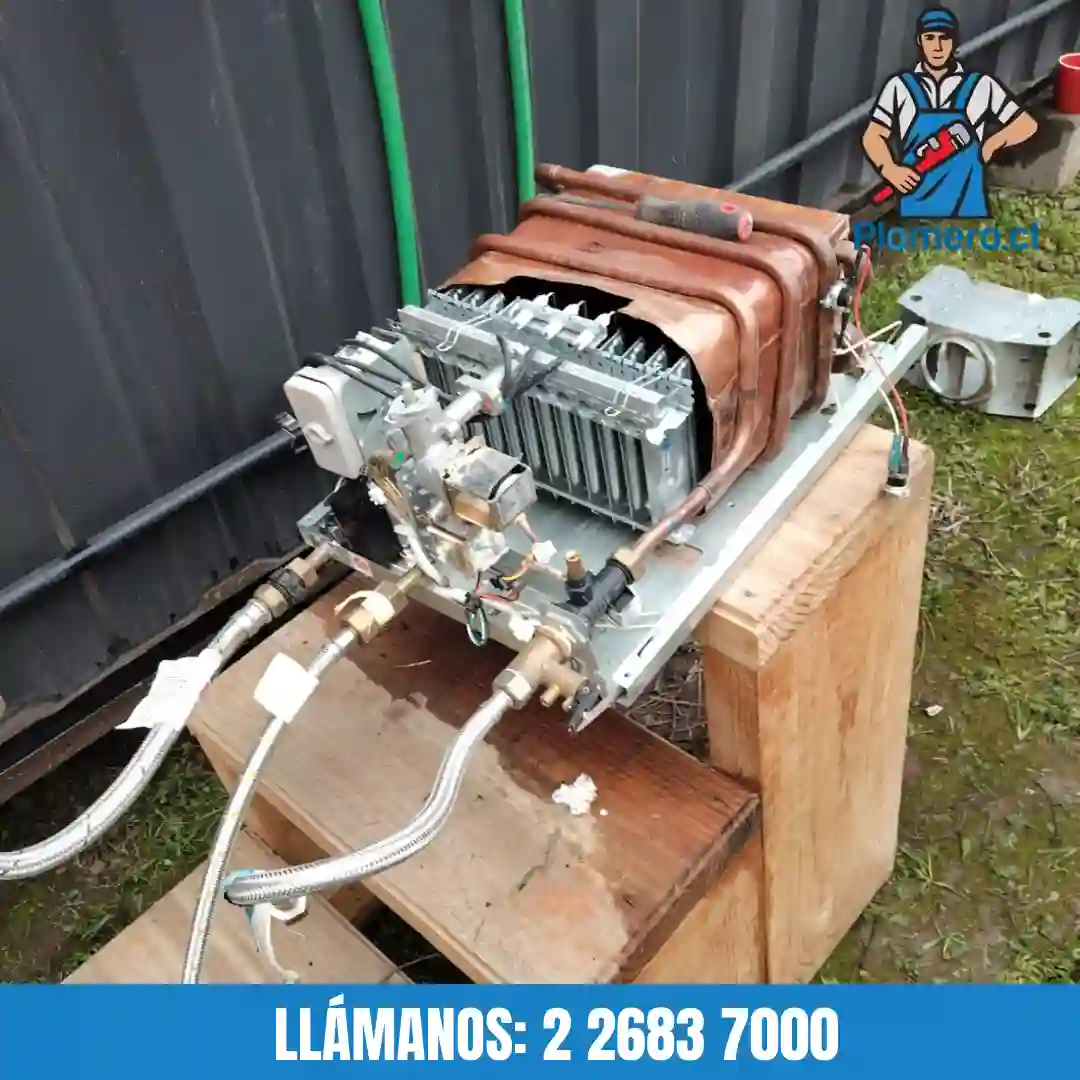 Cambio de tipo de calefont a tiro forzado o cámara sellada