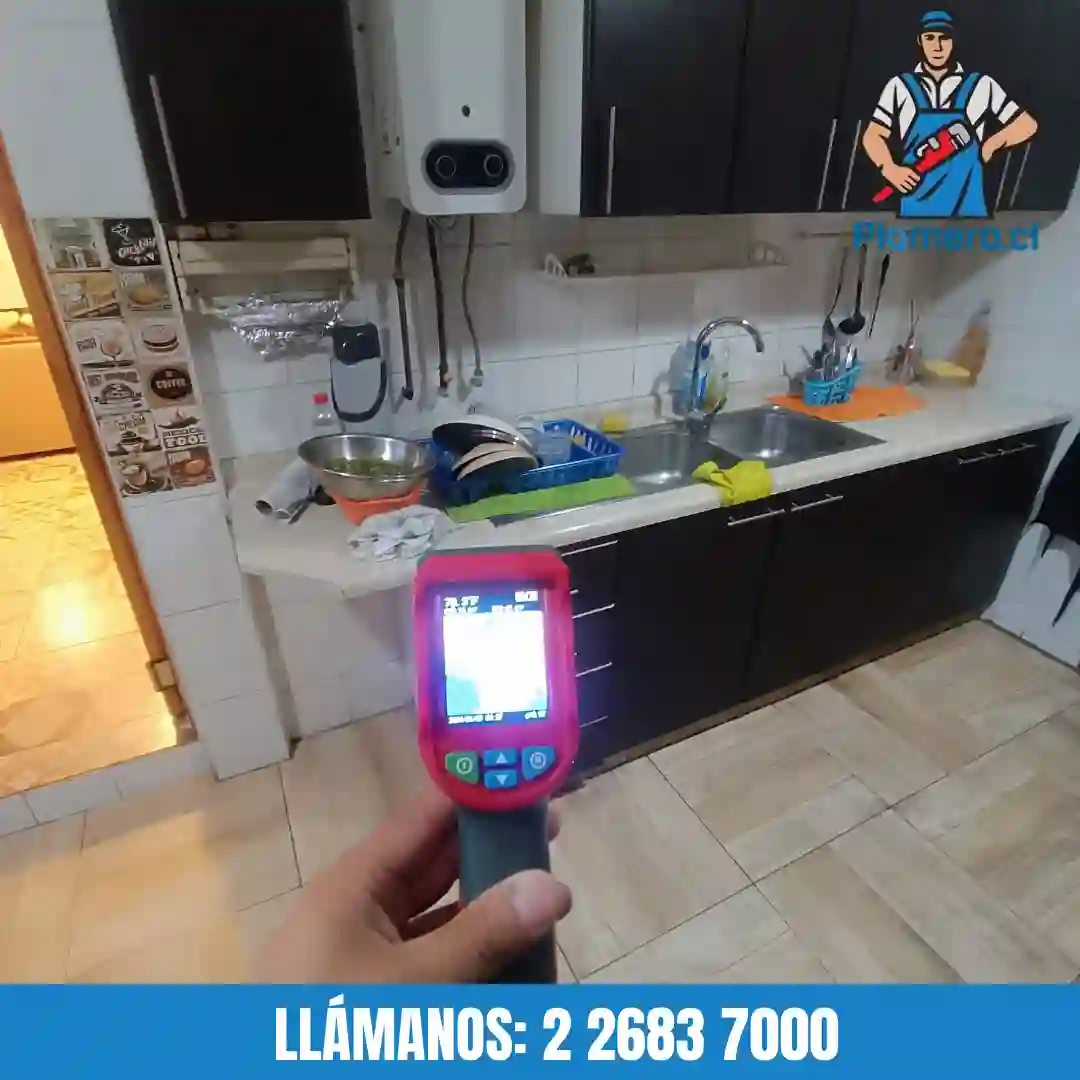 Detección de filtraciones en cielos falsos con termografía