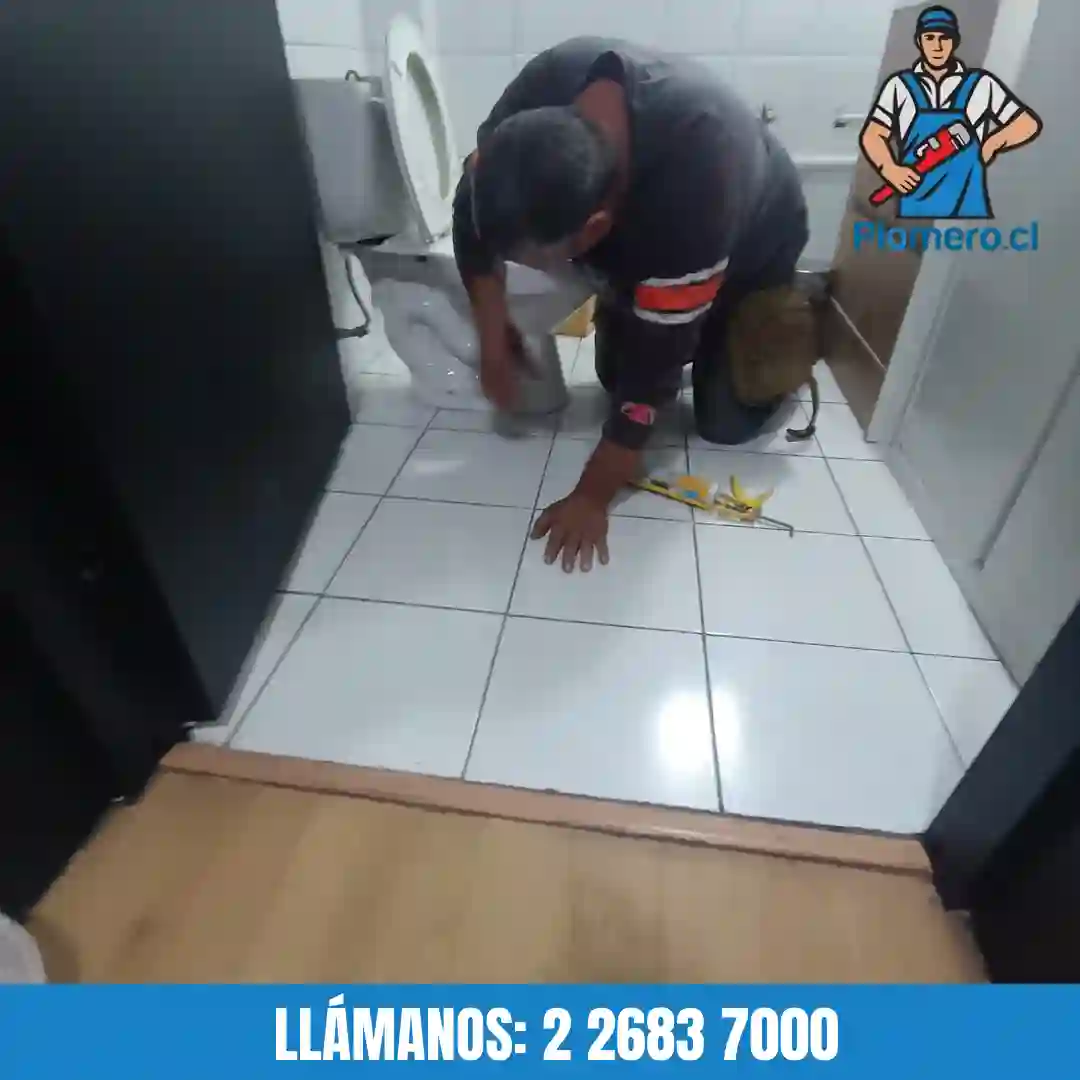 Destape de baños tapados por objetos en Santiago